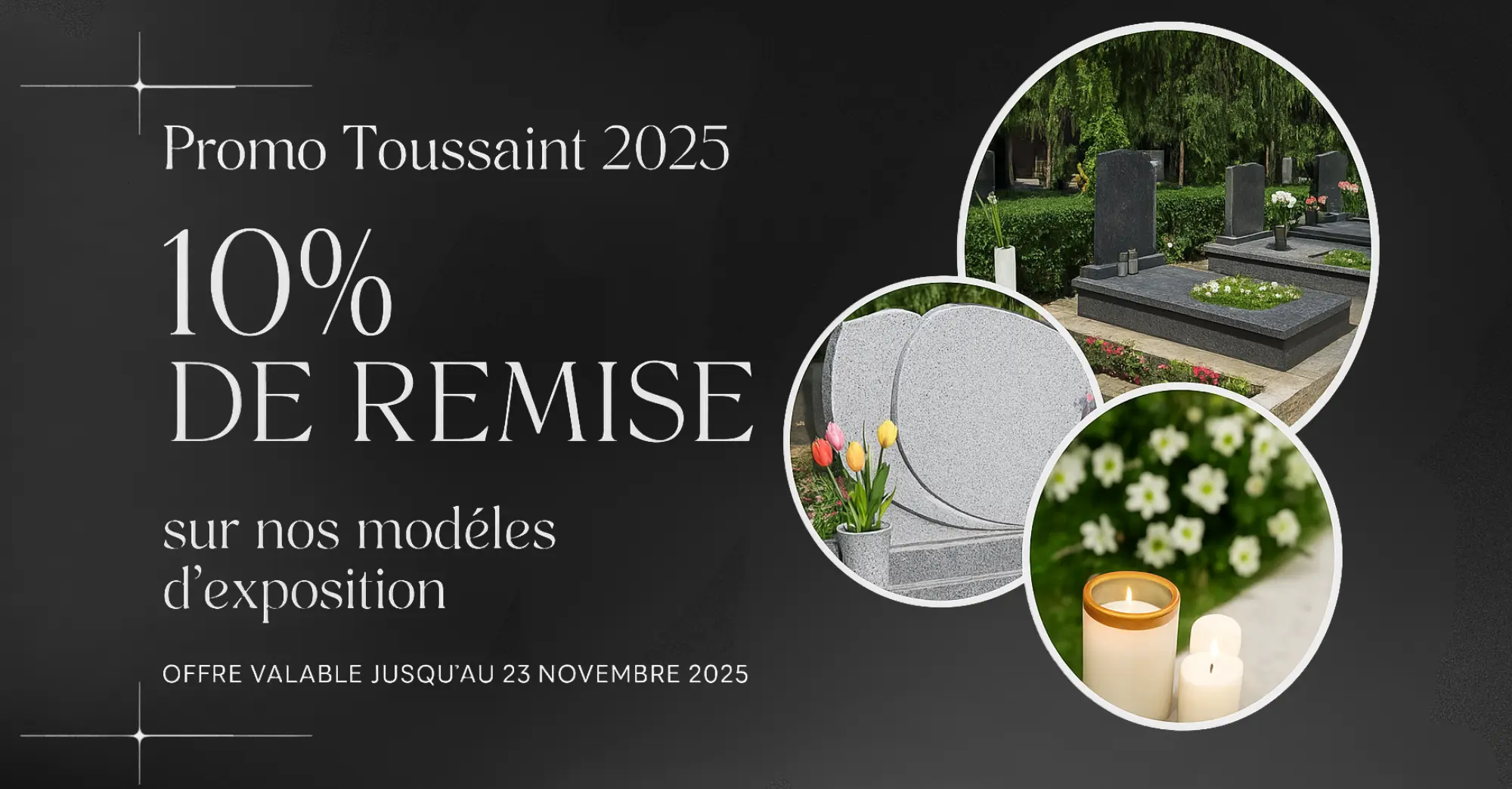 Promo Toussaint 2025